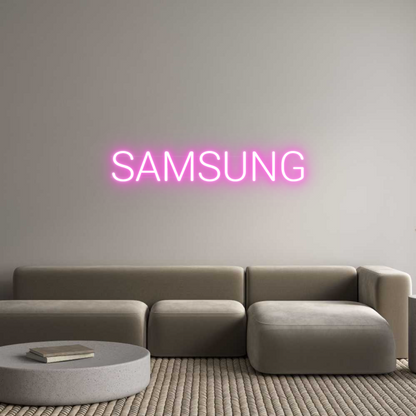 Custom Neon: SAMSUNG